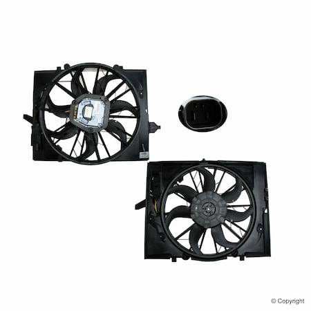 Genuine Engine Cooling Fan Assembly, 17427524881 17427524881
